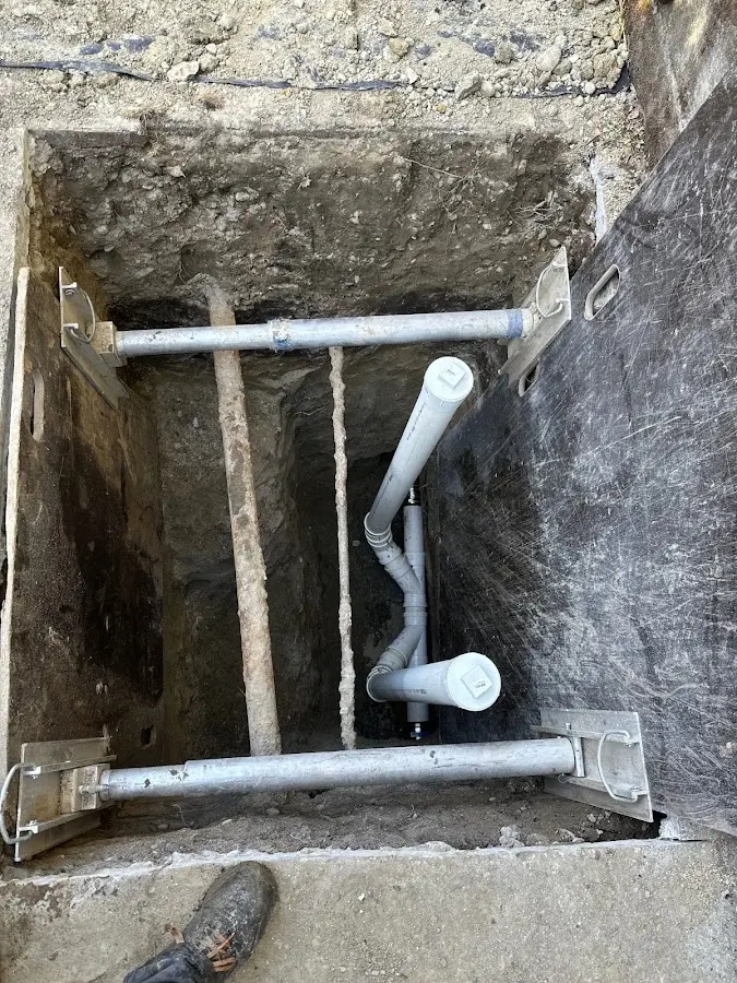 Experienced plumber completing Gas Line Repair work in Fairhope